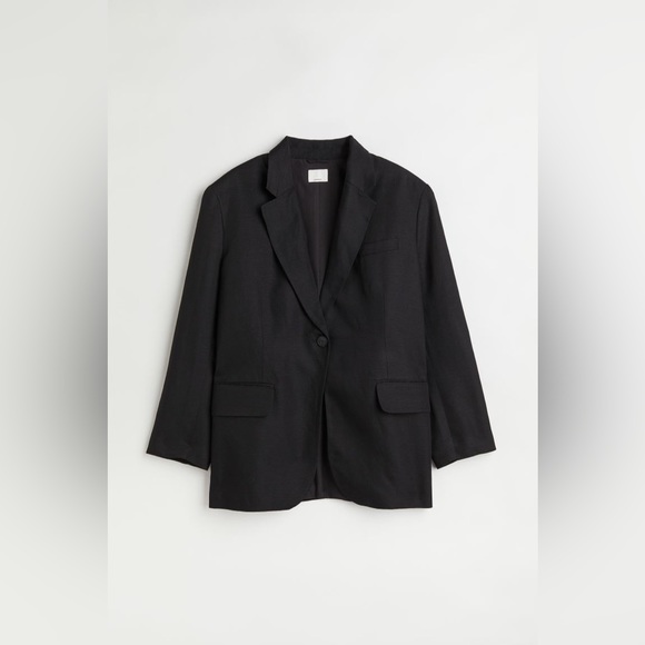 H&M Oversized Single Breasted Jacket (plus) - Picture 2 of 4